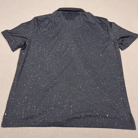 Sunday Swagger Polo Shirt Mens XXL Geometric Space Performance Golf Stretch - Picture 2 of 8